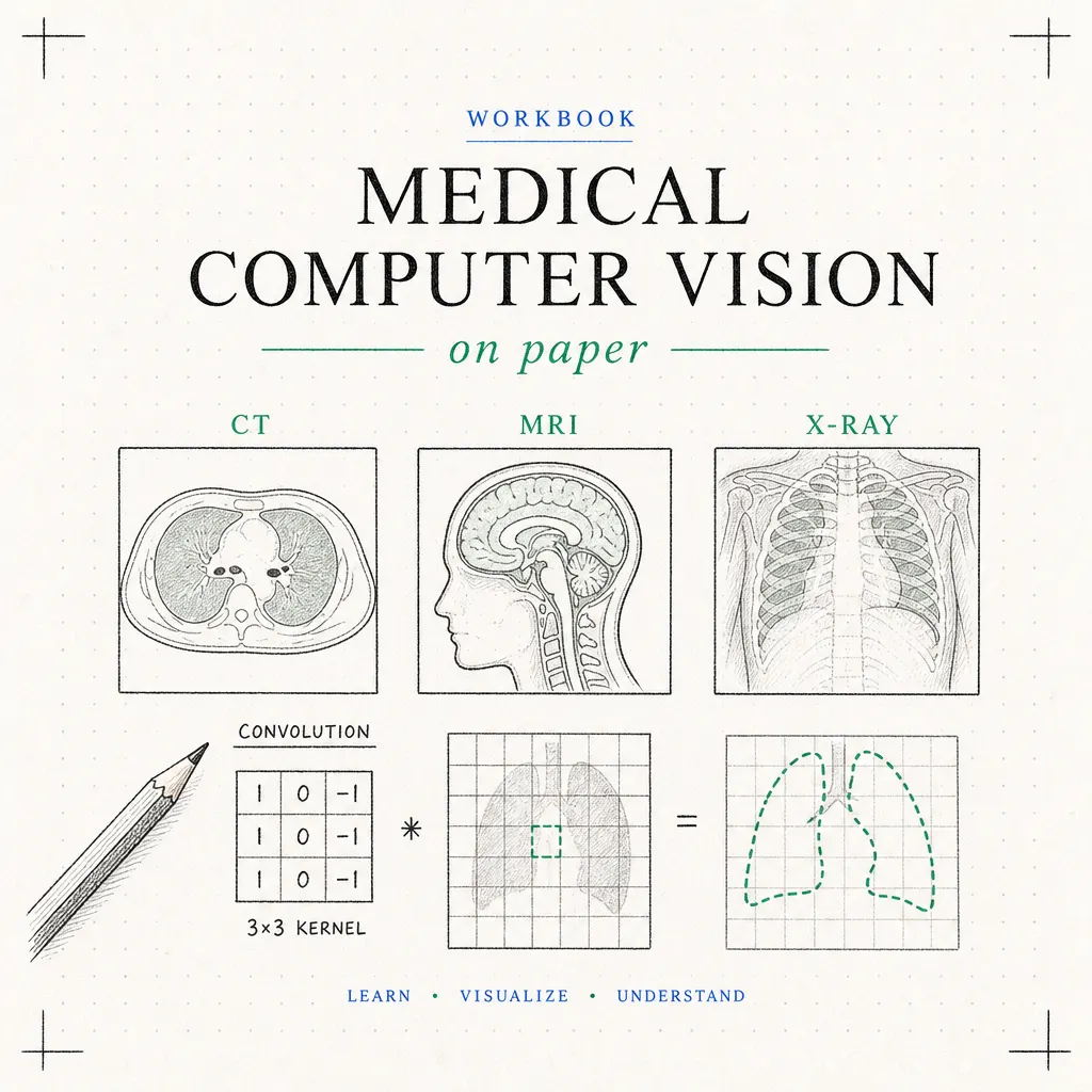 Cover of the medical computer vision worksheet
